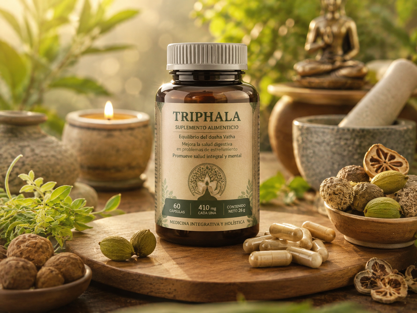TRIPHALA CAPSULAS 410 MG